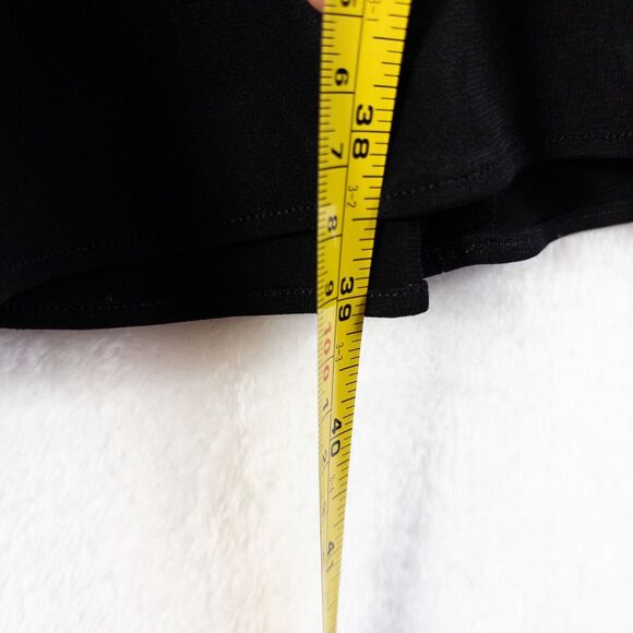 Laundry By Shelli Segal Dress Size 2 Black Vintage V Neck Side Zipper - Picture 7 of 15